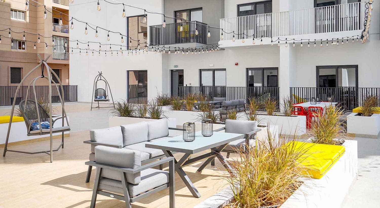 You and Co IMPZ amenity Patio - Dubai Production City, Dubai - by SOL Properties