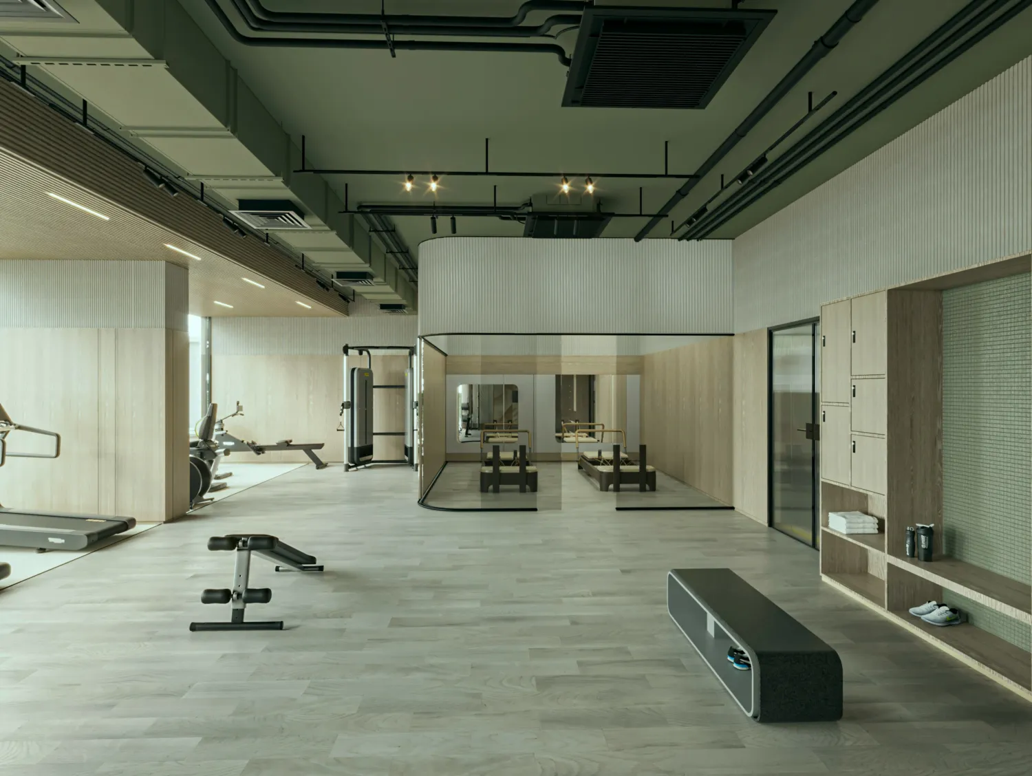 Zen Lagoons by Sanzen amenity Pilates Studio - Bukadra, Dubai - by Sanzen Developments