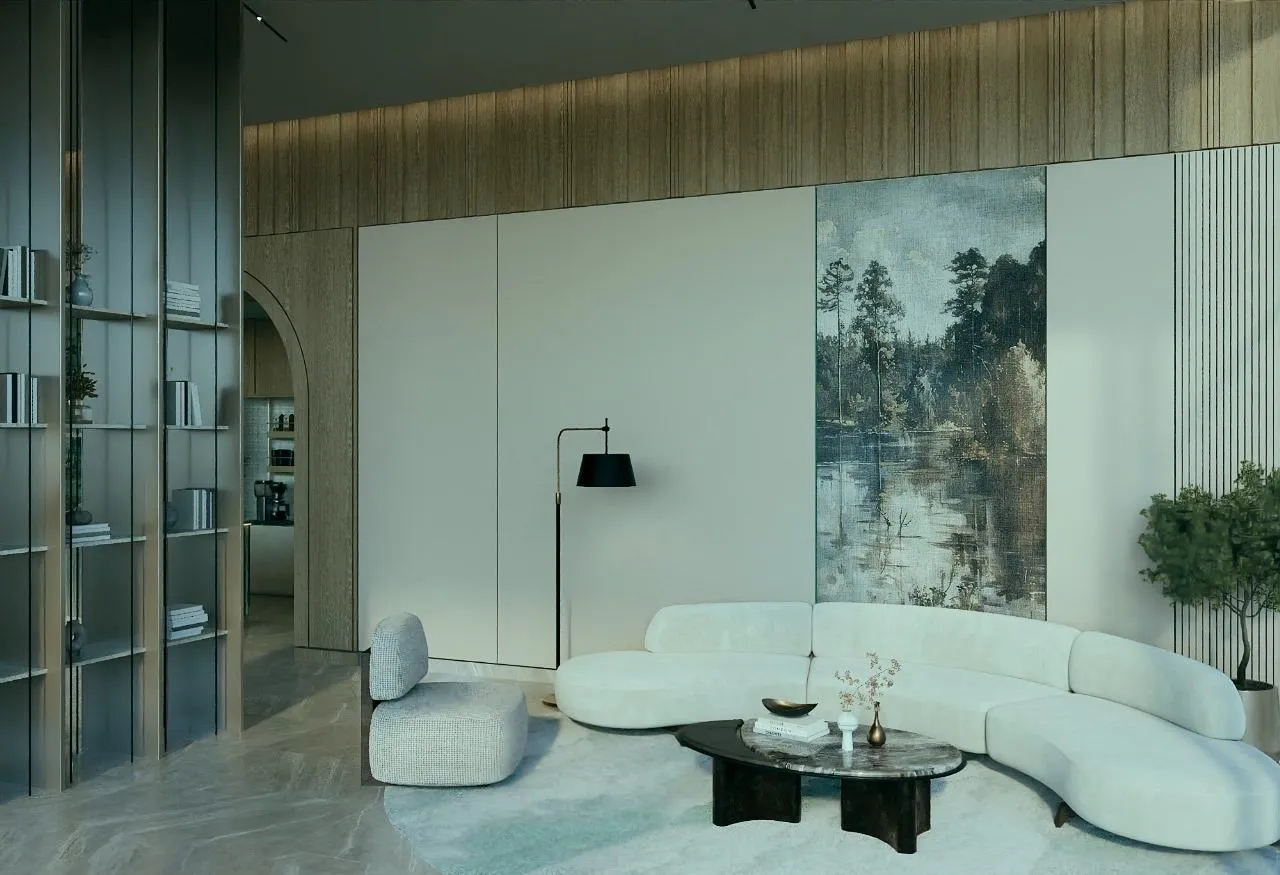 Zen Lagoons by Sanzen amenity Reading Hall - Bukadra, Dubai - by Sanzen Developments