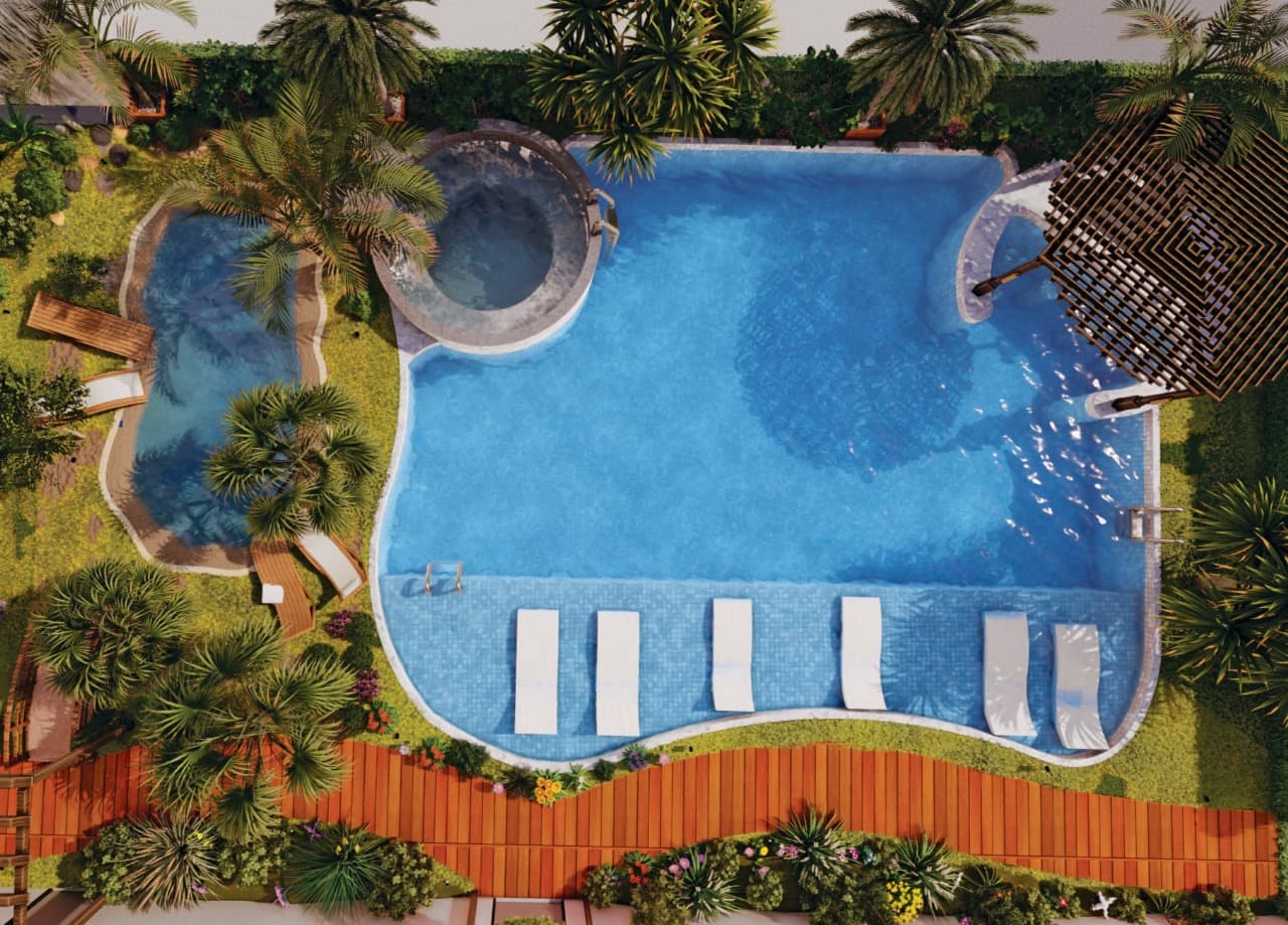 Zenith J1 amenity Swimming Pool in JVC (Jumeirah Village Circle), Dubai, by Zenith Group
