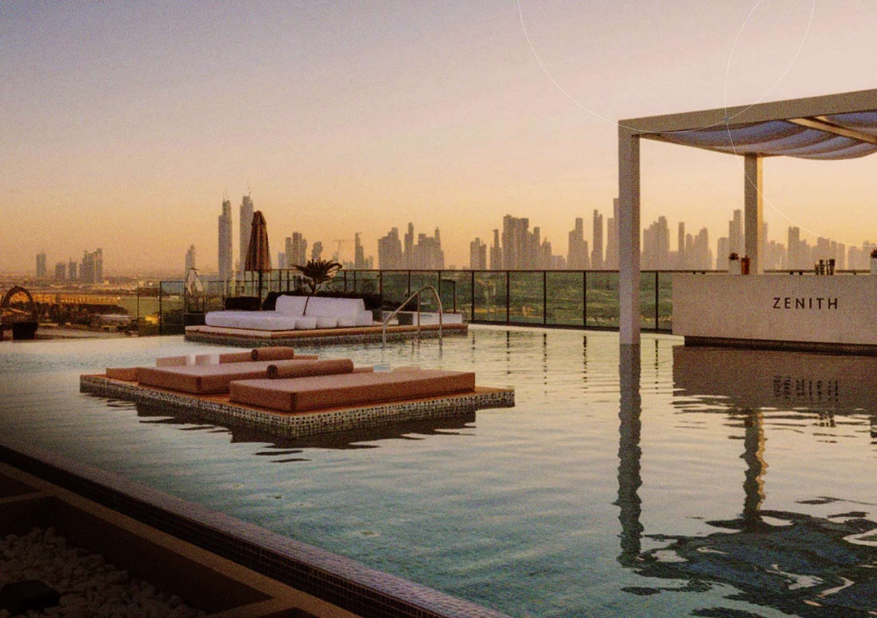 Zenith Residences amenity Cabana Deck - Dubai International City, Dubai - by Amber Developments