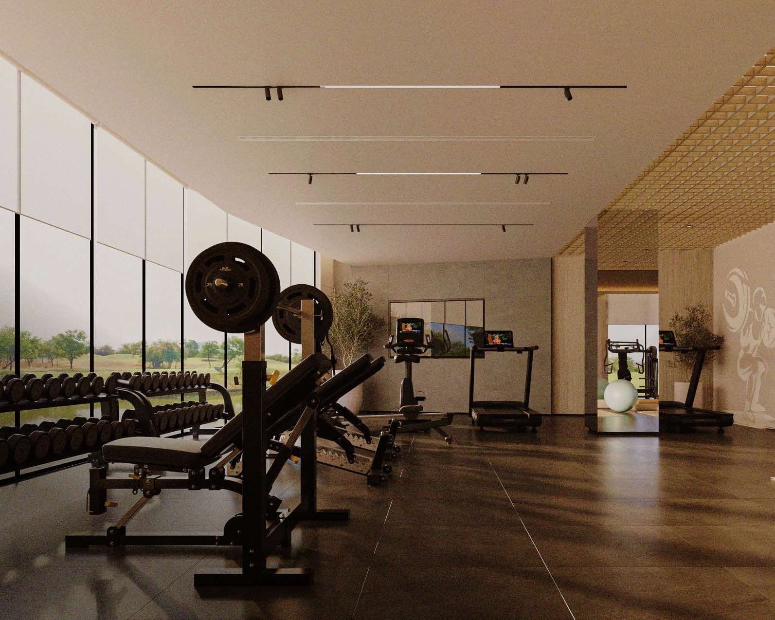Zenith Residences amenity Gym - Dubai International City, Dubai - by Amber Developments