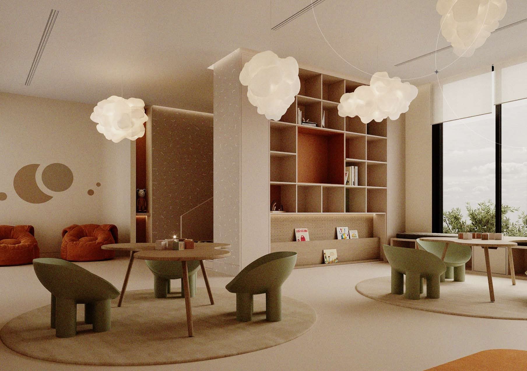 Zenith Residences amenity Indoor Kids Play Area - Dubai International City, Dubai - by Amber Developments