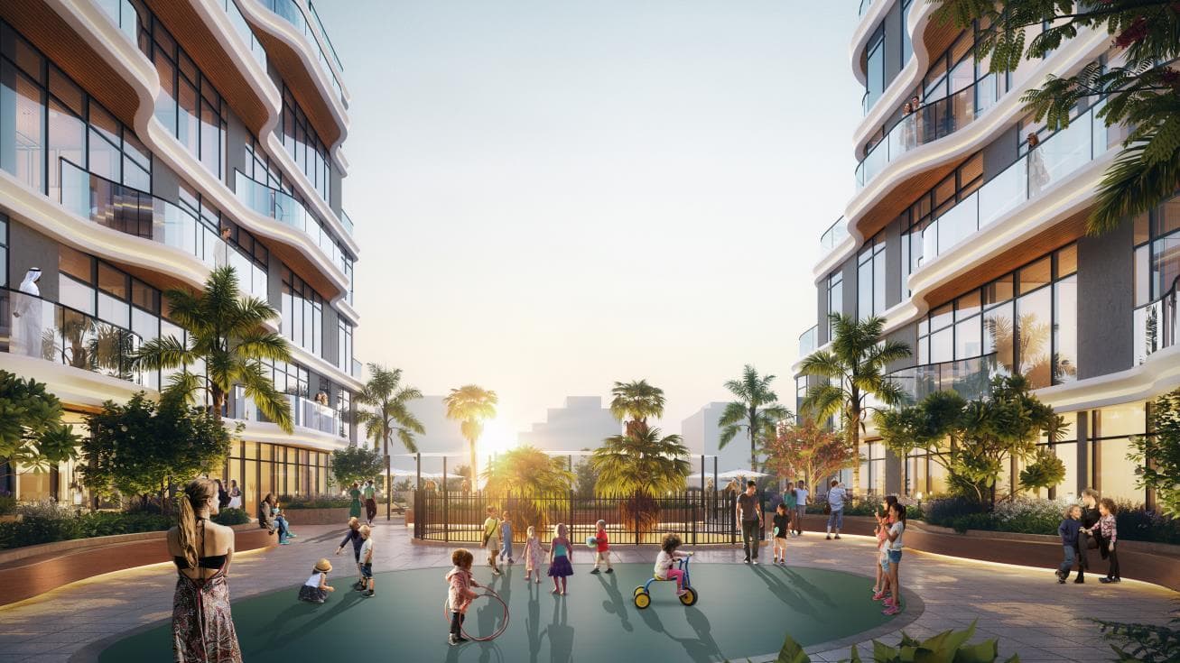 Zephyra Residences amenity Children'S Play Area - Dubai Islands, Dubai - by Arsenal East