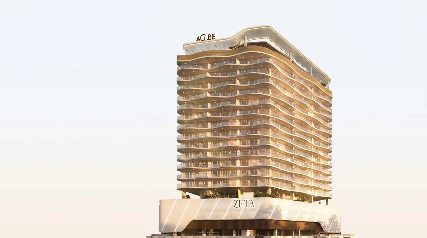 Zeta exterior view - Wadi Al Safa 2, Dubai - by Acube Developments