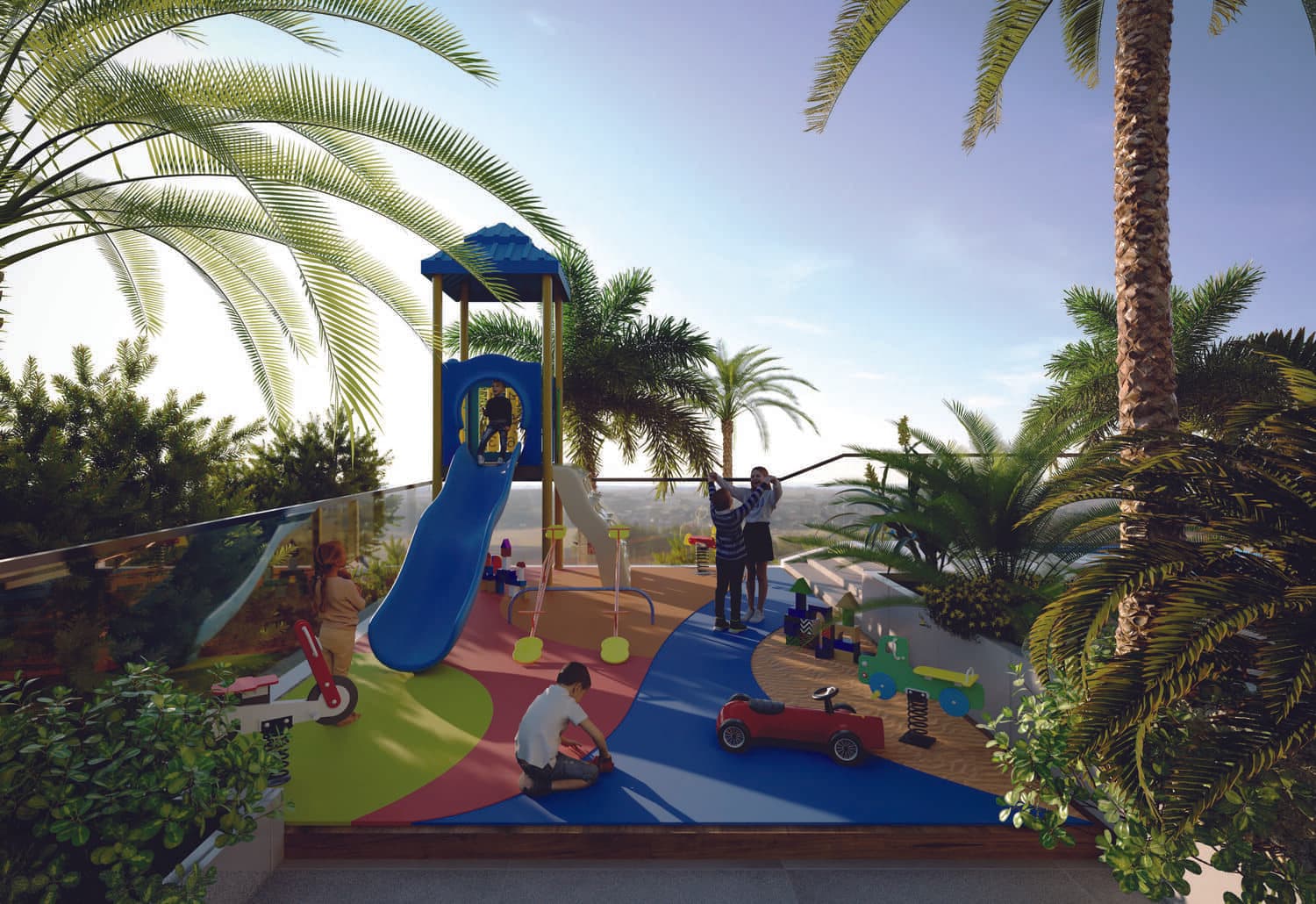 Zyra Vista Residence amenity Kids’ Play Area - Dubai International City, Dubai - by Laraix Group