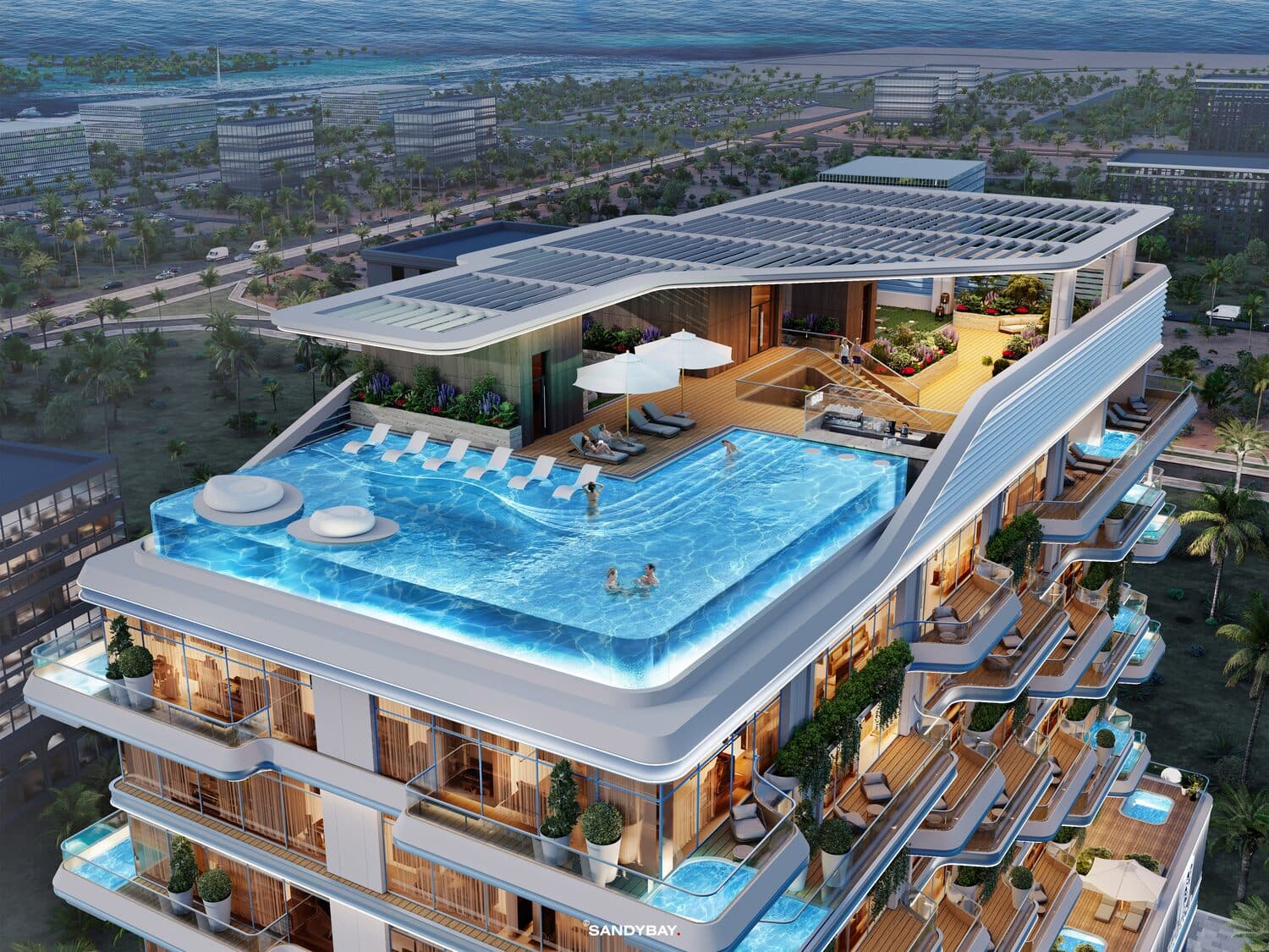 Tivanno Residence exterior view - Dubai Islands, Dubai - by AYS Developers