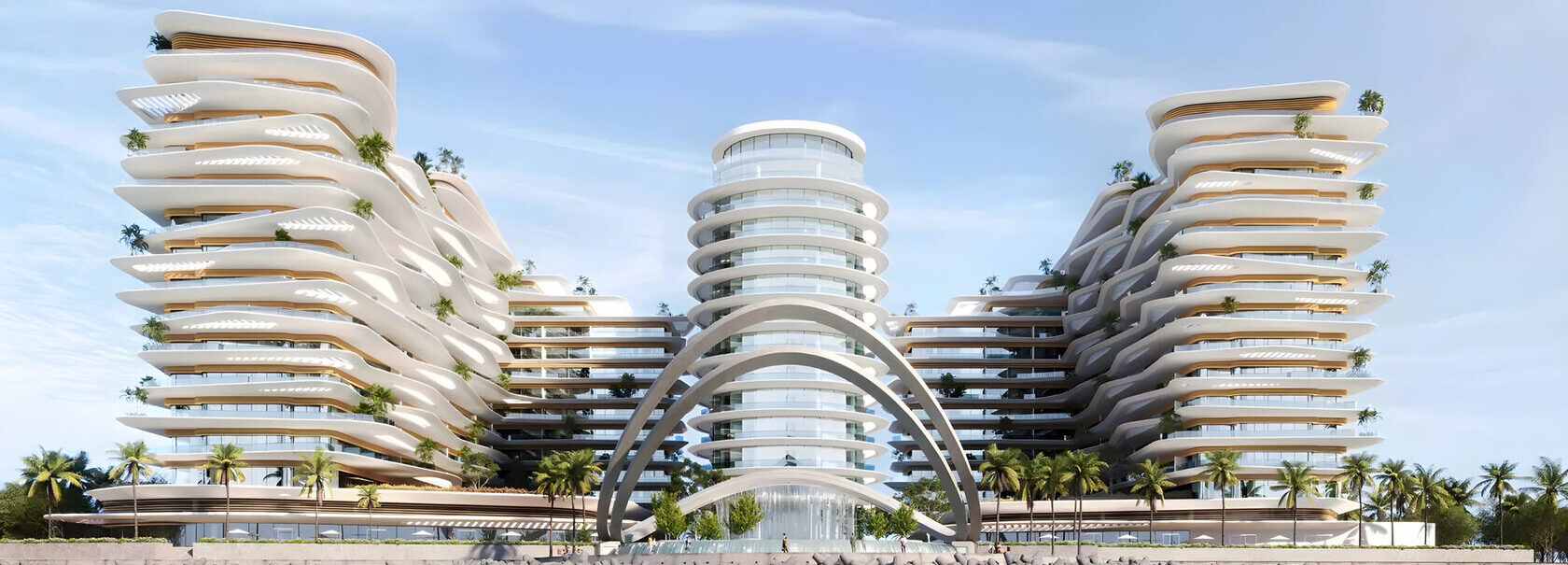 Elara by Durar Group exterior view - Al Marjan Island, Dubai - by Durar Group