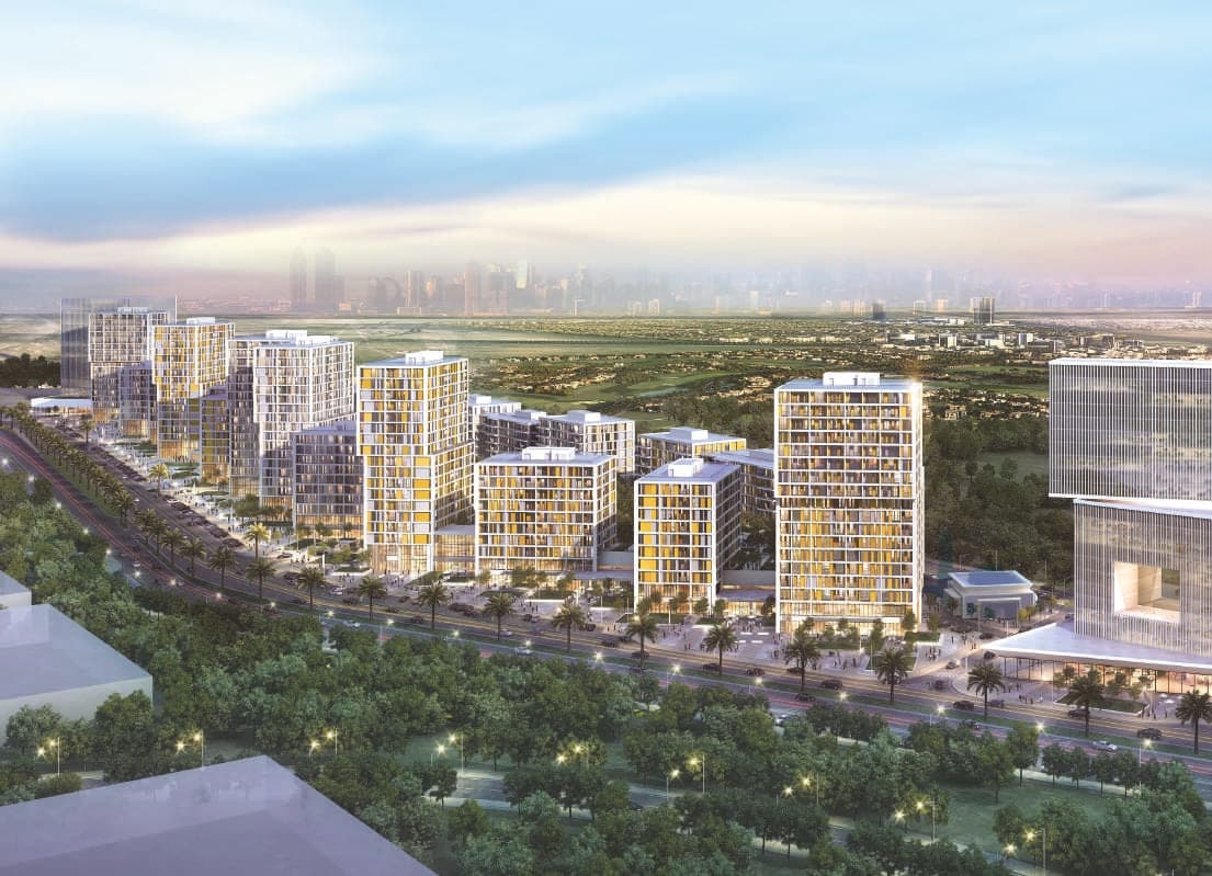 Midtown Noor exterior view - Dubai Production City, Dubai - by Deyaar