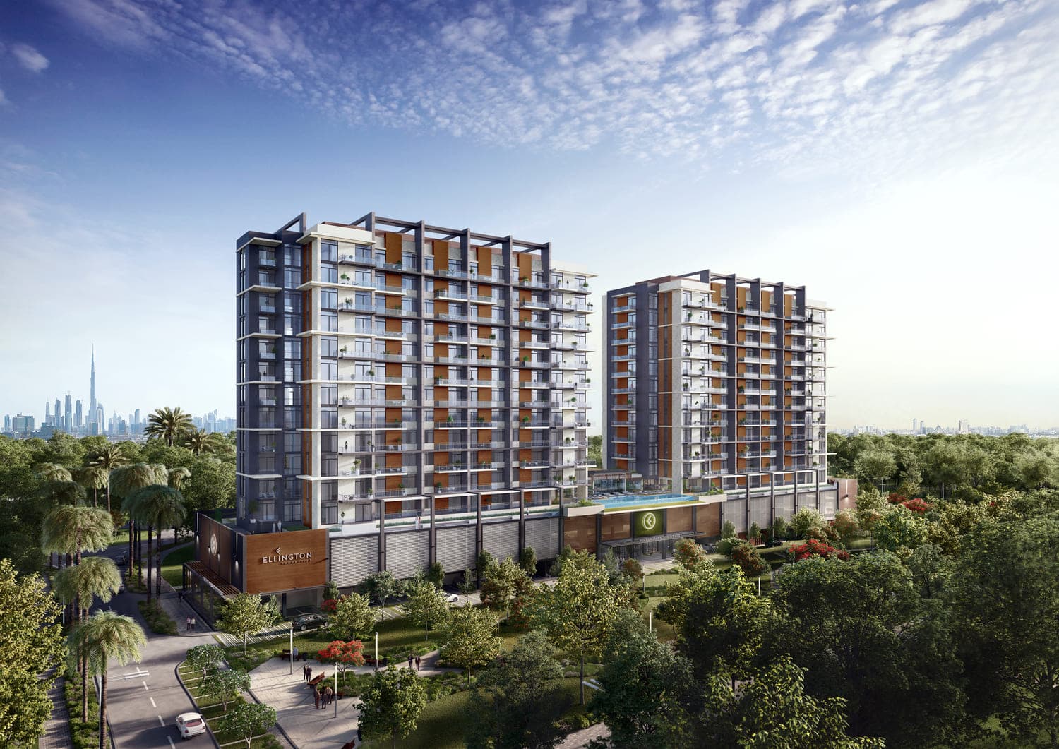 Wilton Park Residences exterior view - Sobha Hartland, Dubai - by Ellington