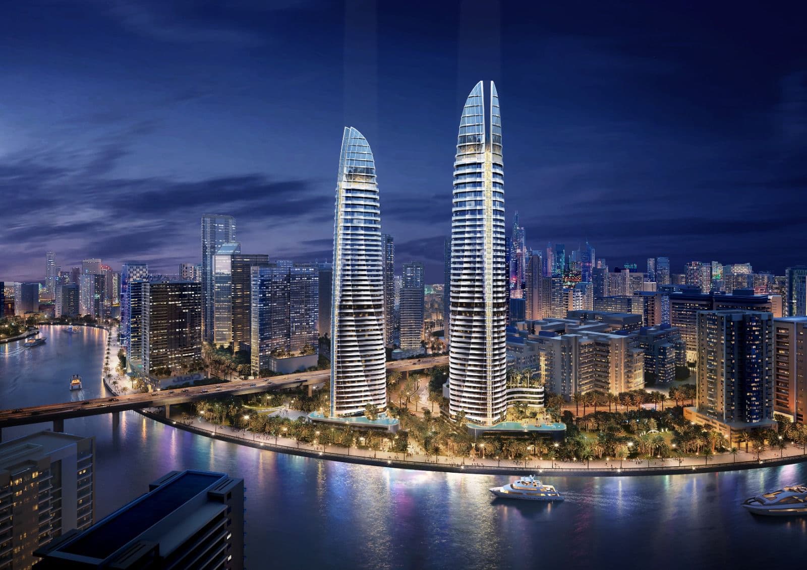 Canal Heights exterior view - Business Bay, Dubai - by DAMAC