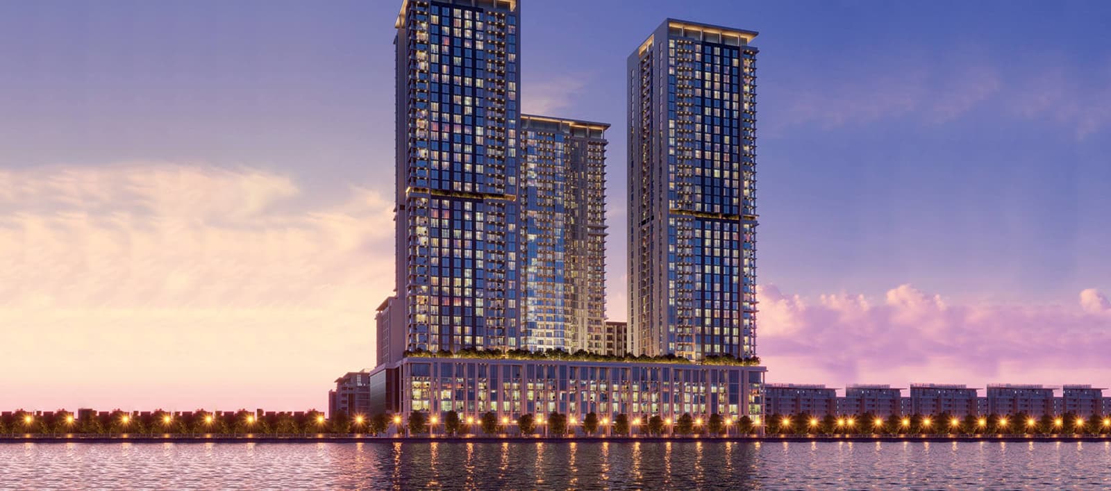 Crest Grande exterior view - Sobha Hartland, Dubai - by Sobha