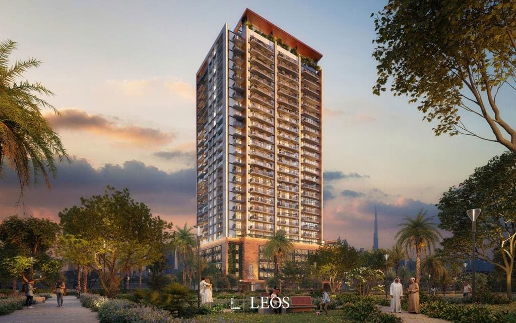 Hadley Heights exterior view - JVC (Jumeirah Village Circle), Dubai - by Leos