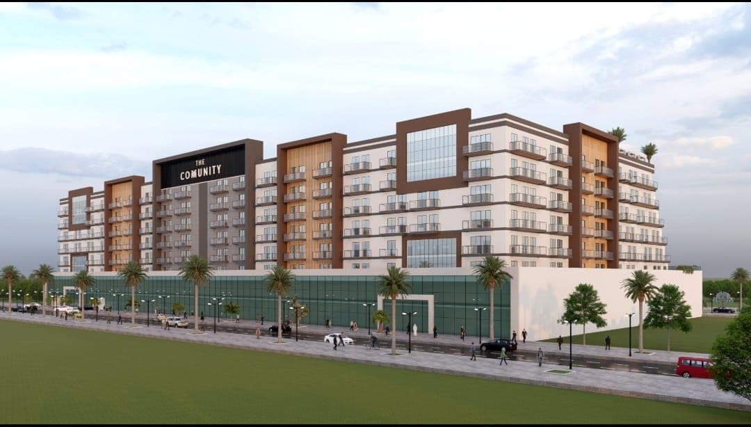 The Community Motor City exterior view - Dubai Motor City, Dubai - by AQUA Properties