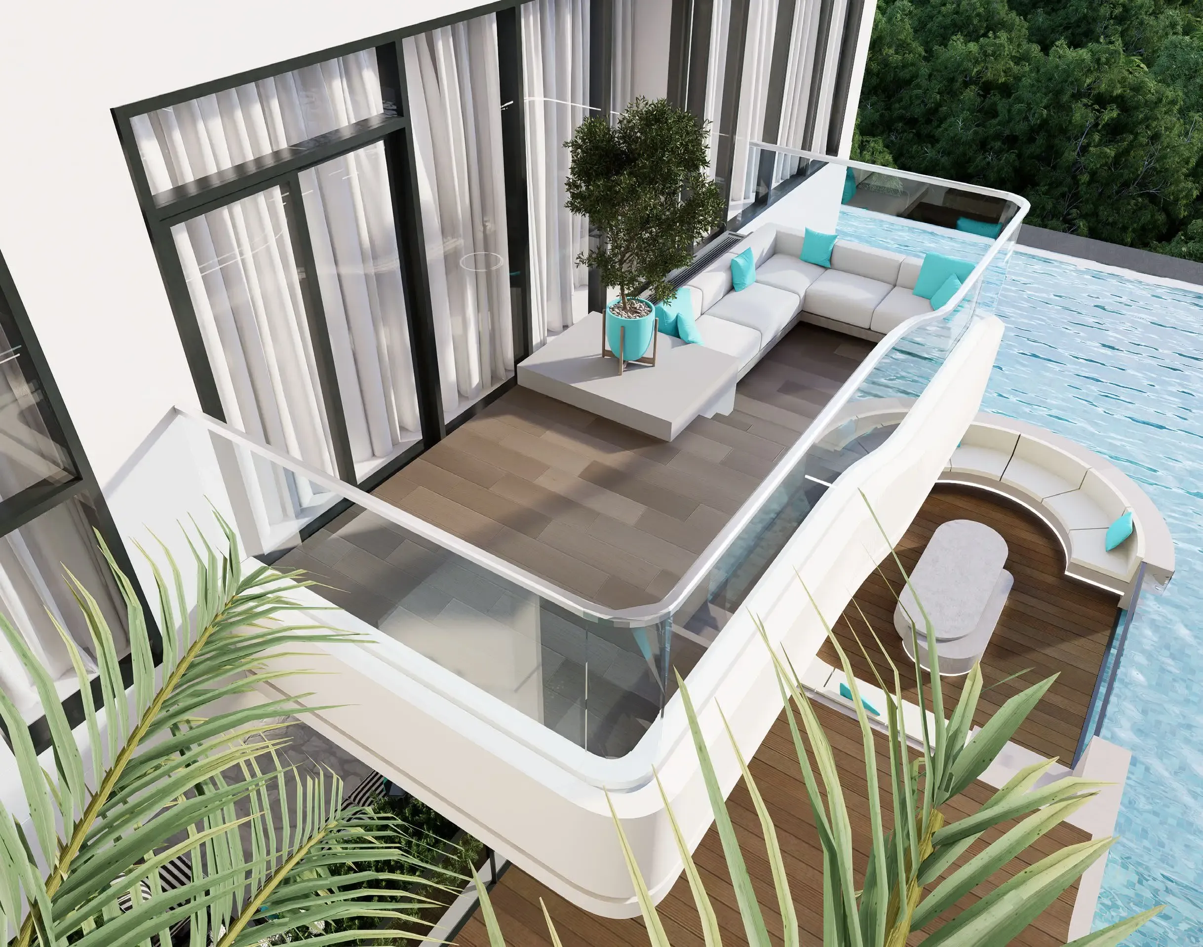 Reef 995 exterior view - Dubai Land Residence Complex, Dubai - by Reef Luxury Development