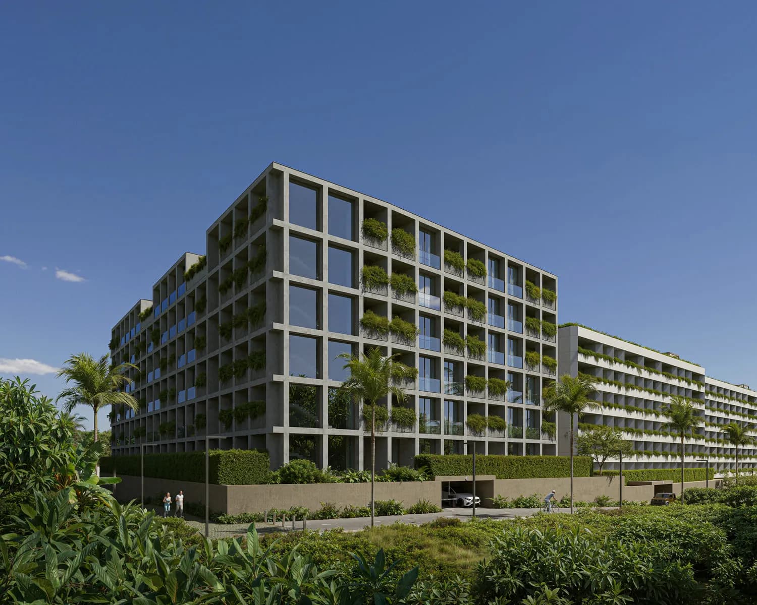 Terra Grove Layan exterior view in Thalang District, by Serene Innovations and Developments
