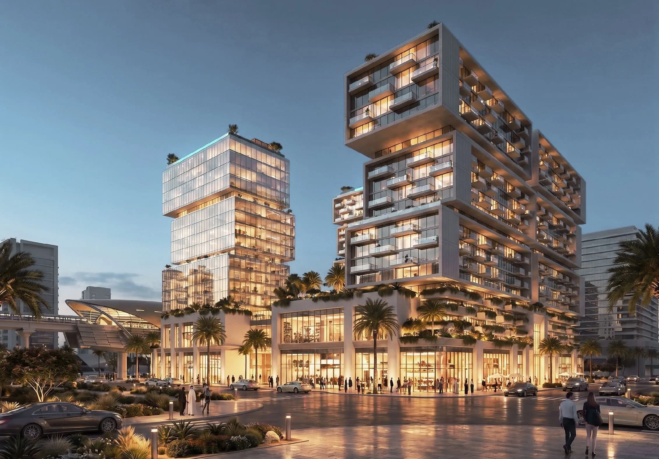 Raw District exterior view - Jebel Ali Freezone Extension, Dubai - by Imtiaz Development