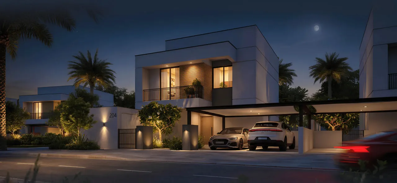 Al Ghadeer Gardens exterior view - Abu Dhabi, Dubai - by ALDAR