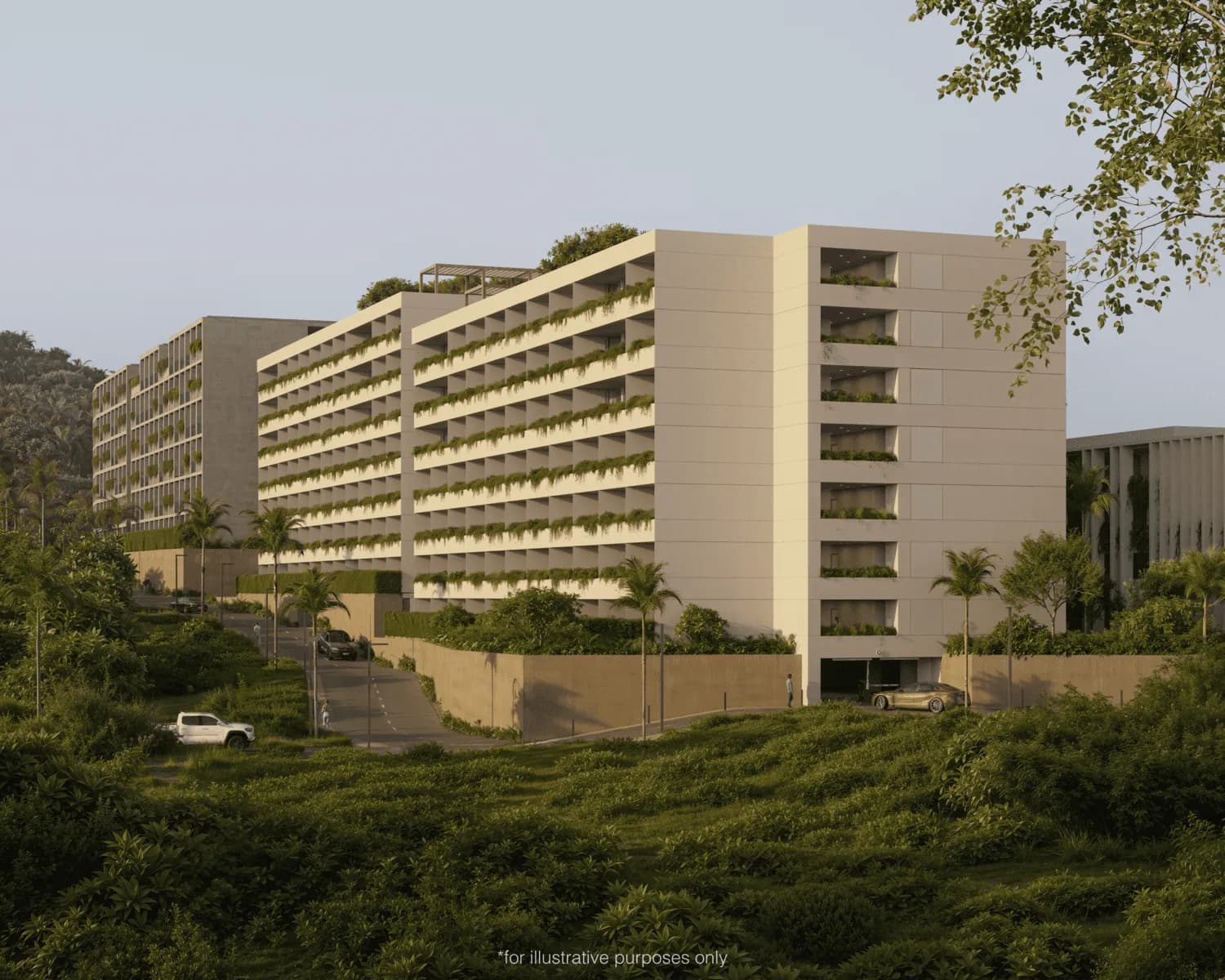 Serene Condo Layan exterior view - Thalang District, Dubai - by Serene Innovations and Developments