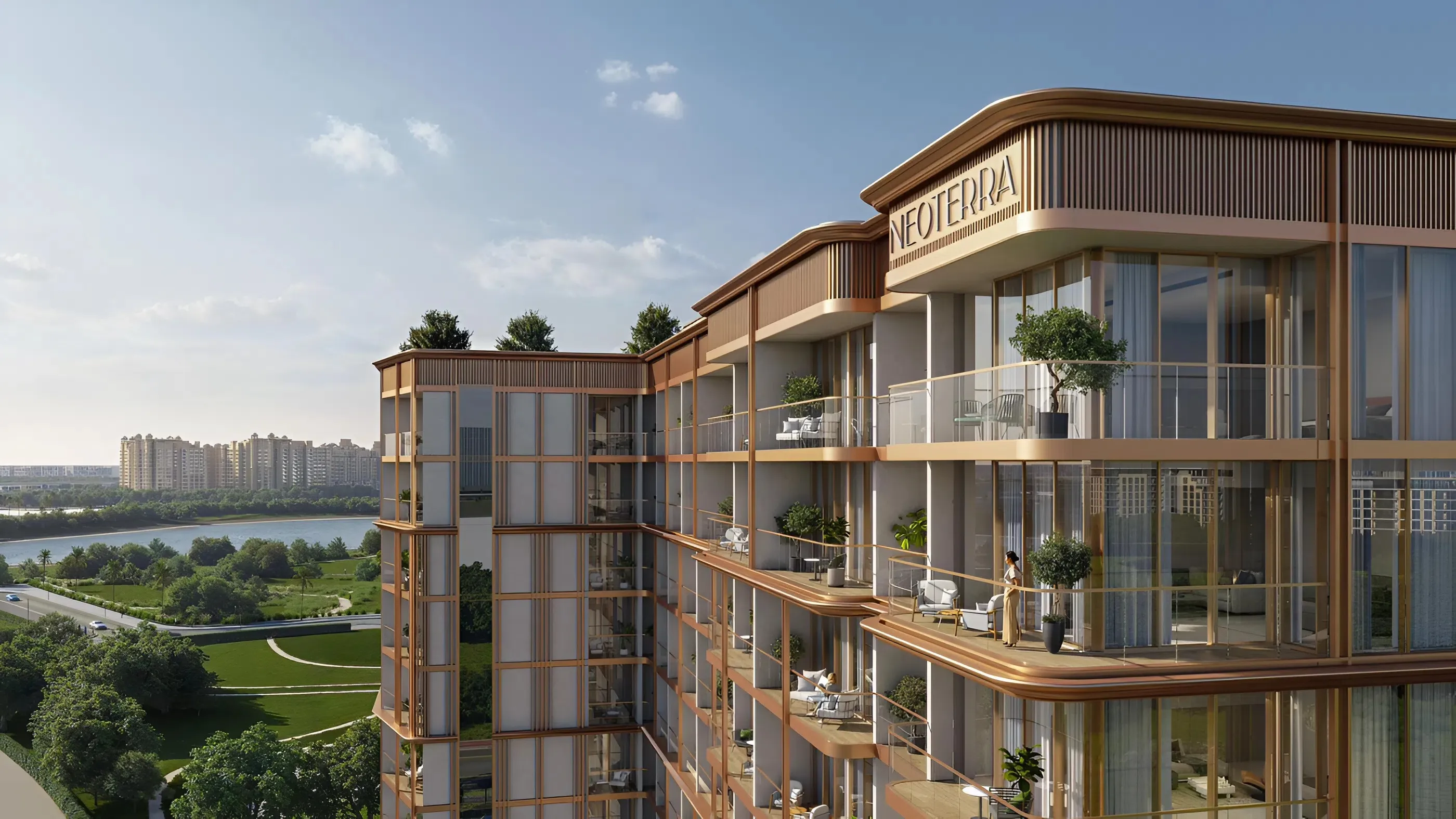 Eira Residence exterior view - Dubai Production City, Dubai - by Neoterra Real Estate Development L.L.C
