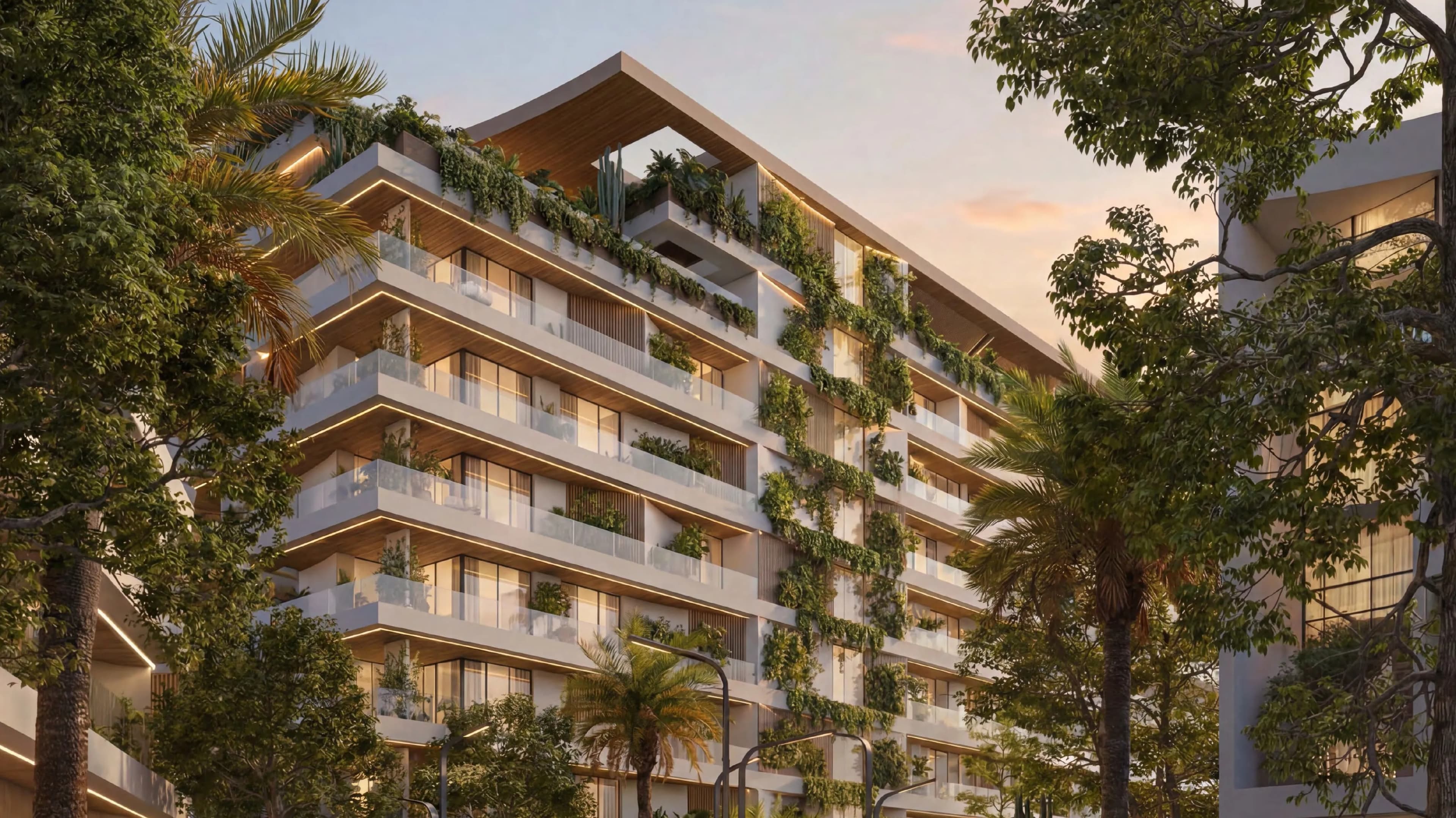 Lunaya Terraces exterior view - Saih Shuaib, Dubai - by Zaya Developer