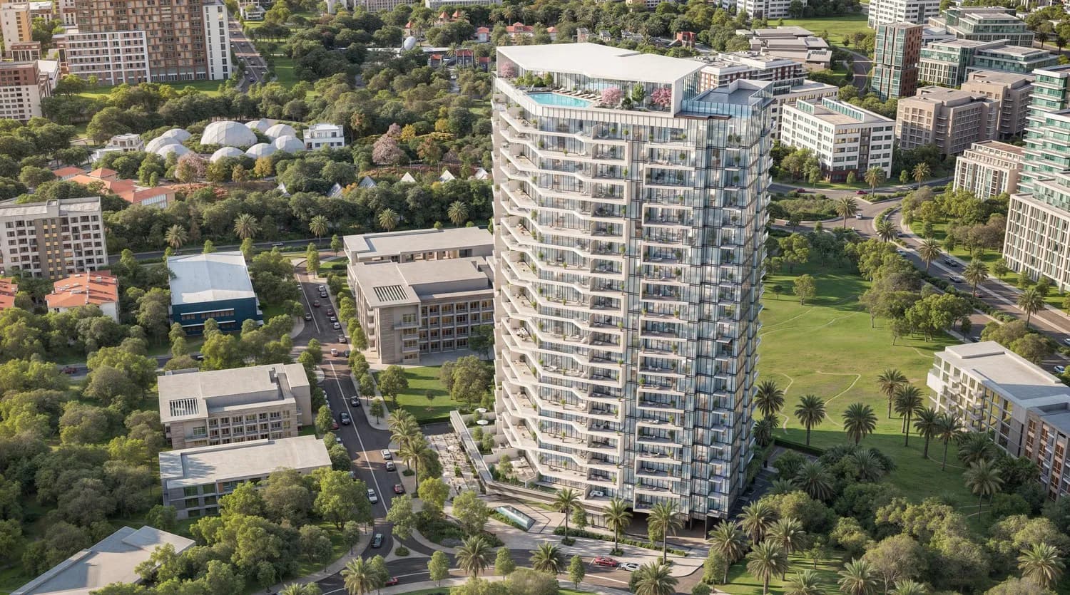 Arthouse Hills exterior view - Arjan, Dubai - by Adaan Developments