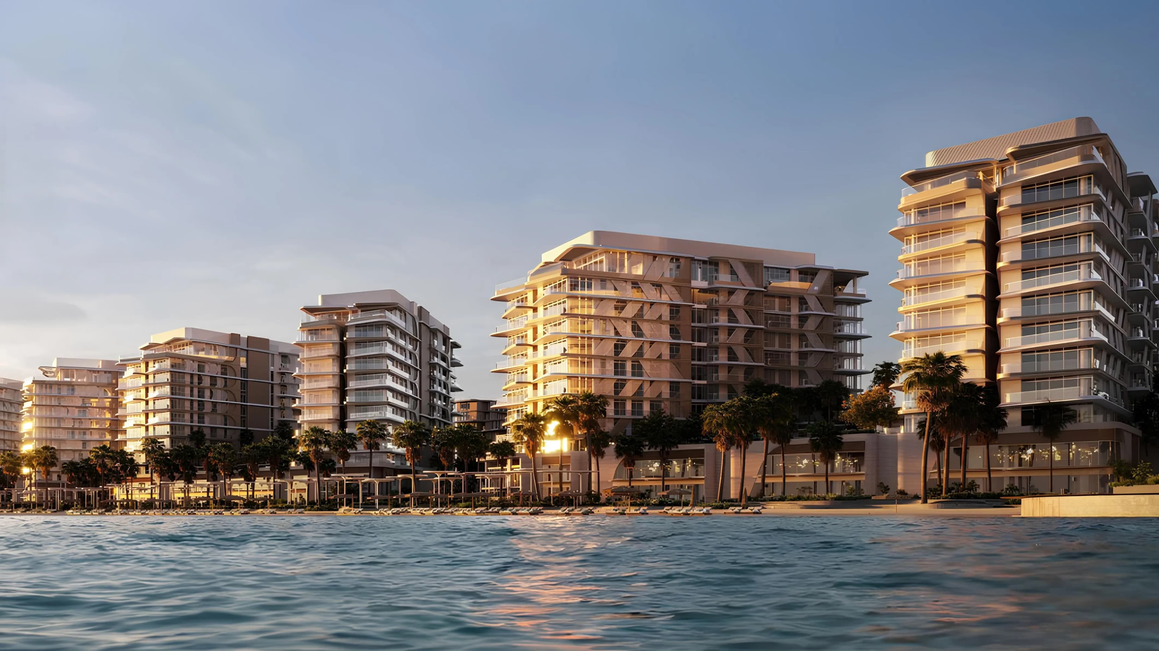 Fahid Beach Residences exterior view - Abu Dhabi, Dubai - by ALDAR
