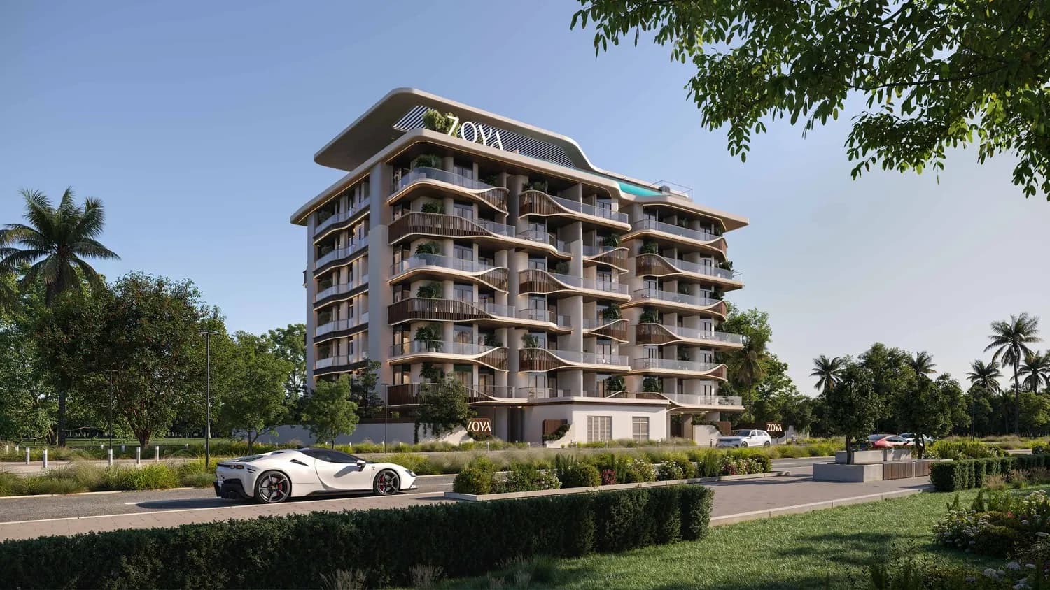 Elinor by Zoya exterior view - Dubai South, Dubai - by Zoya Developments