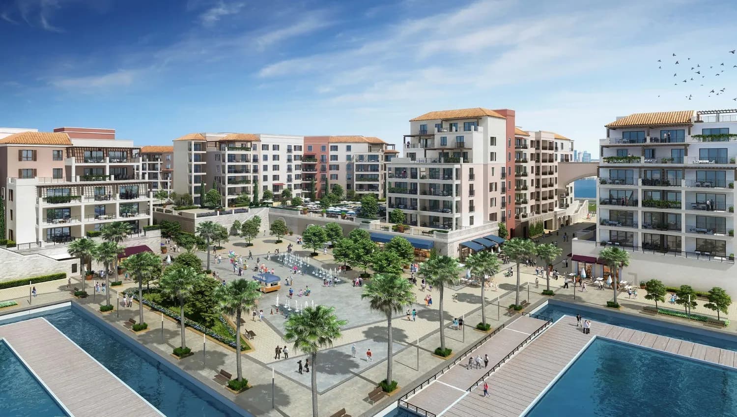 Port De La Mer exterior view - Jumeirah, Dubai - by Meraas