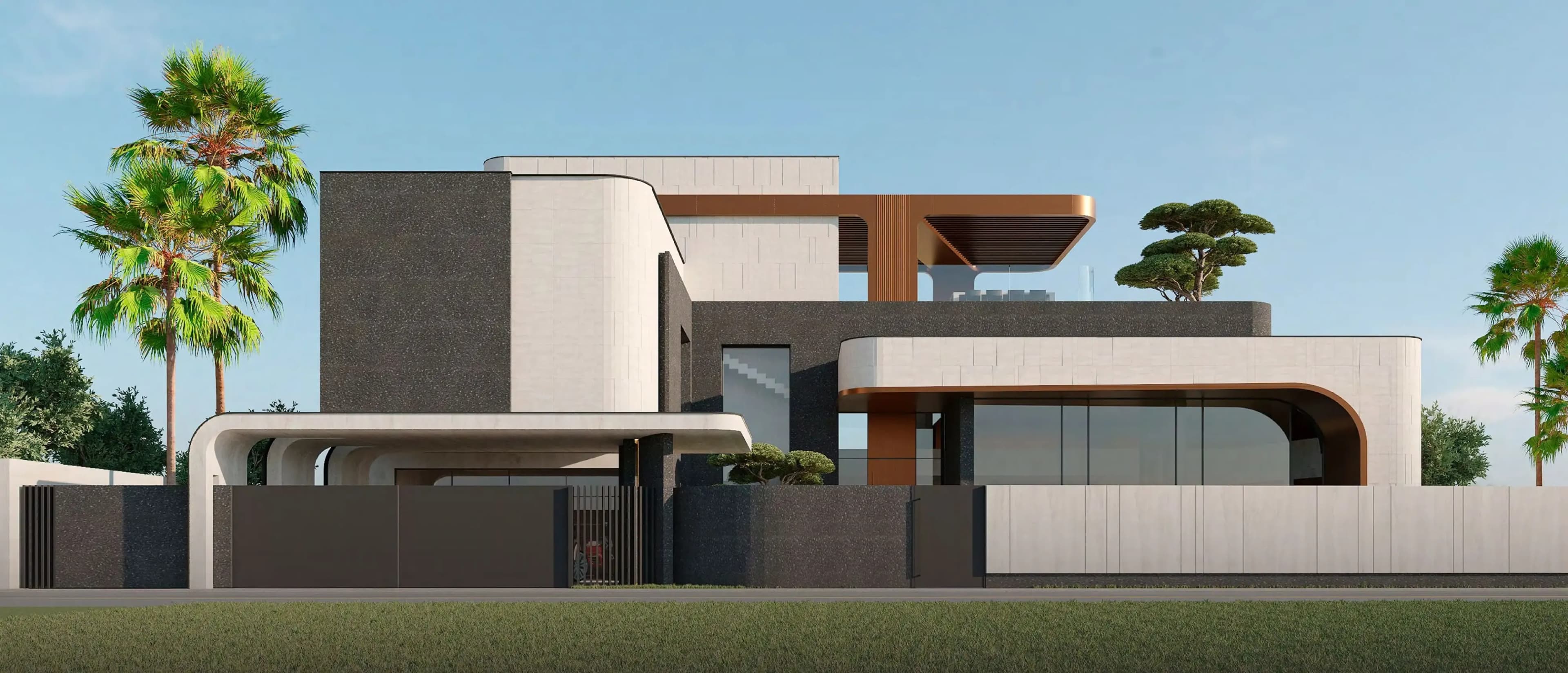Isola Villa Terra Collection exterior view - Pearl Jumeirah, Dubai - by Atara Real Estate Development