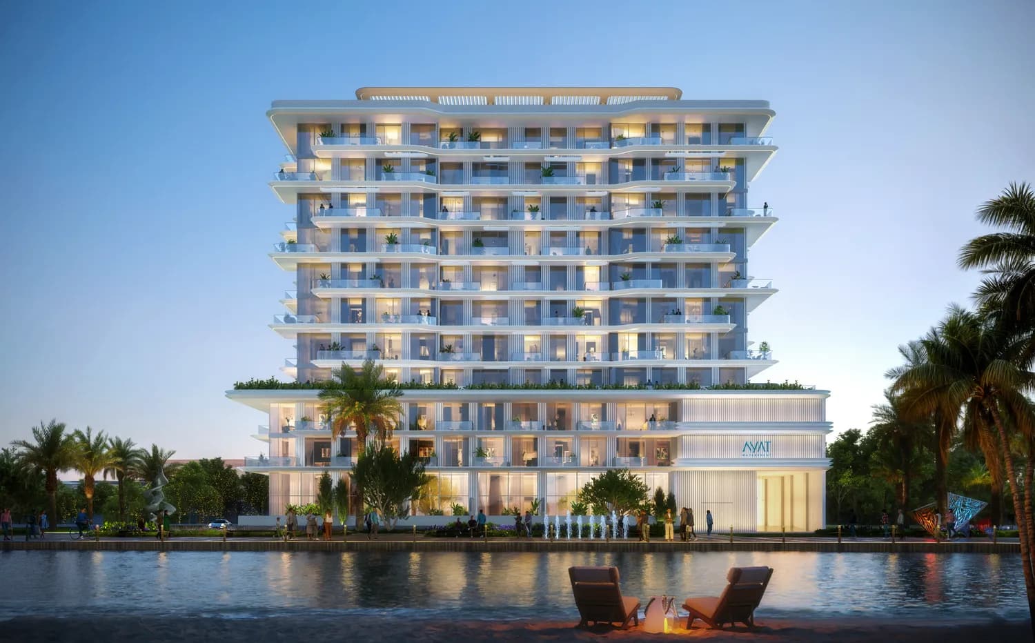 Ayamore Residence exterior view - Dubai Islands, Dubai - by AYAT Development