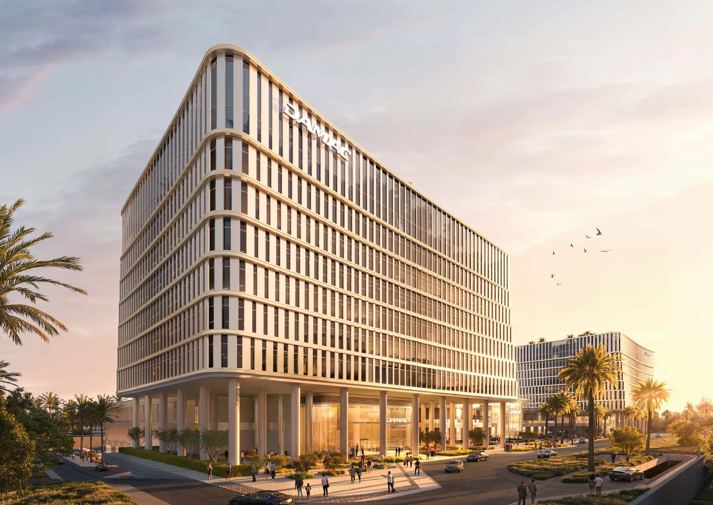 Piazza Roma exterior view - Damac Lagoons, Dubai - by DAMAC