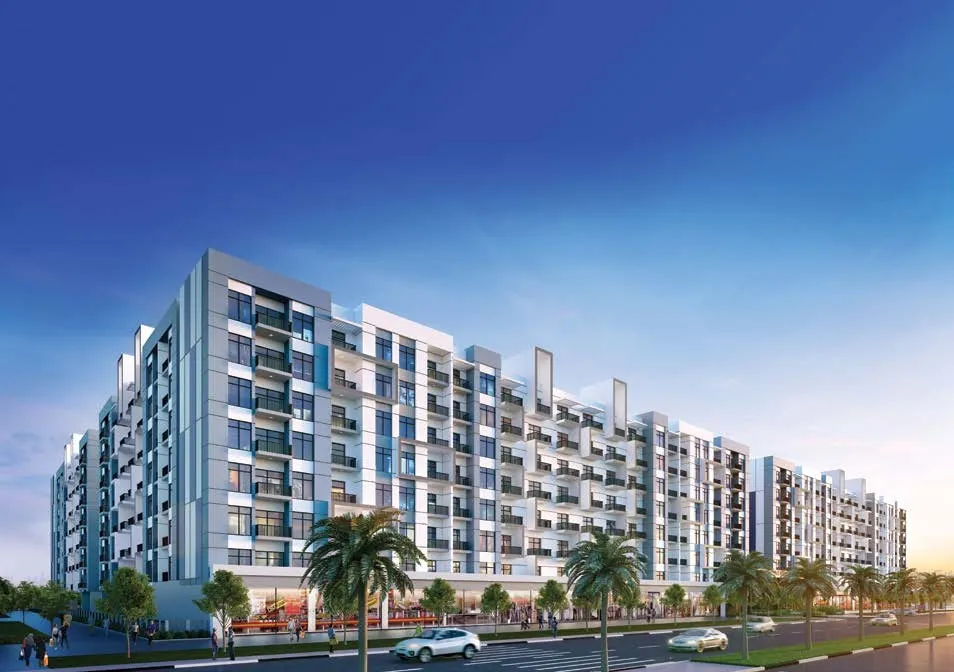 Lawnz exterior view - Dubai International City, Dubai - by Danube