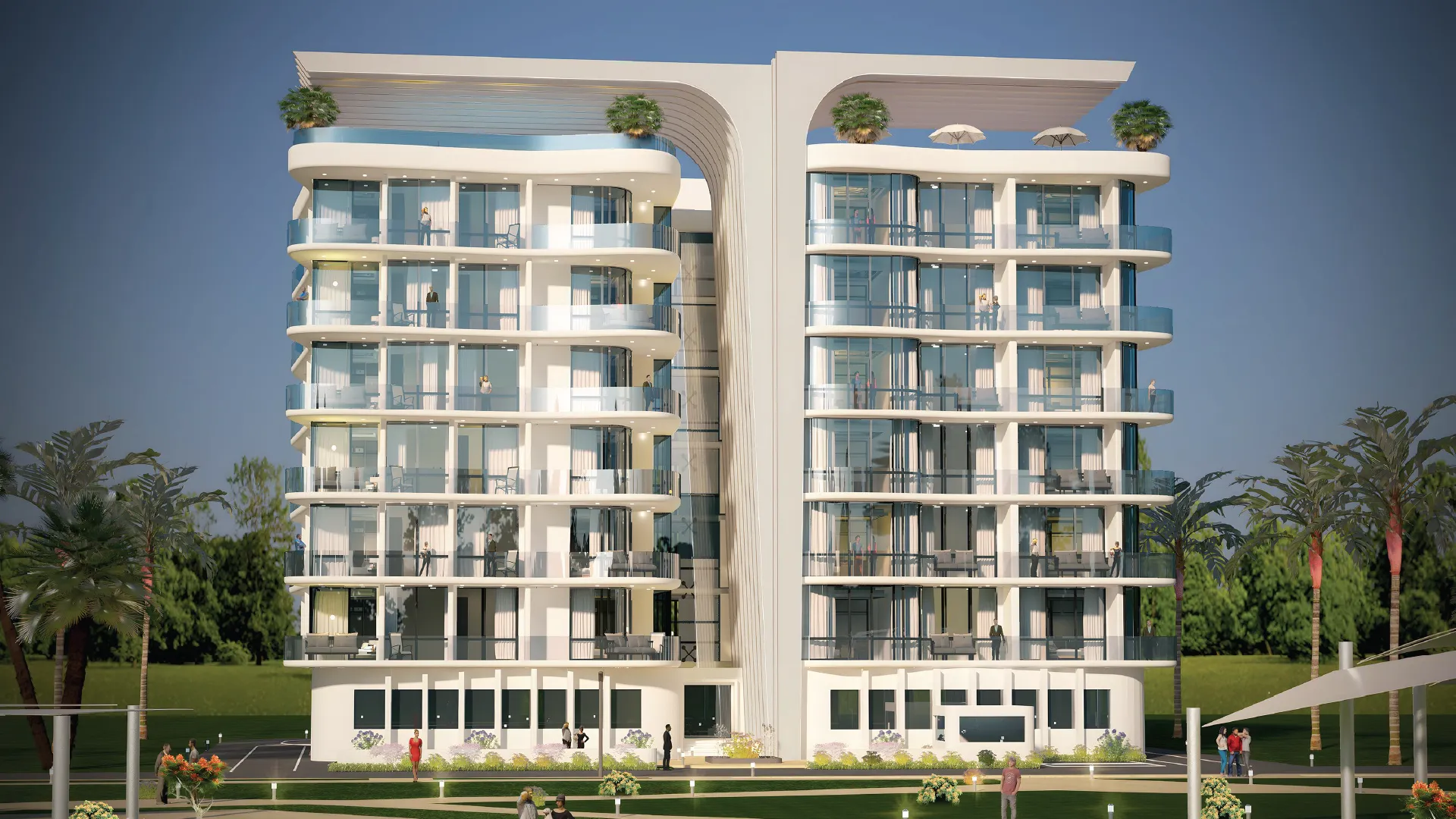 Ramada Residences by Wyndham in Dubai South exterior view - Dubai South, Dubai - by Lincoln Star Real Estate Development