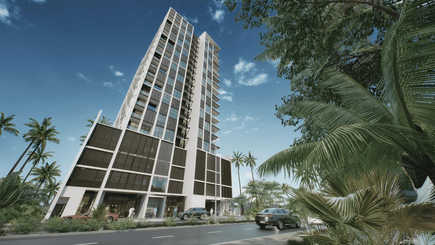 Valore exterior view - JVC (Jumeirah Village Circle), Dubai - by SRG Holding