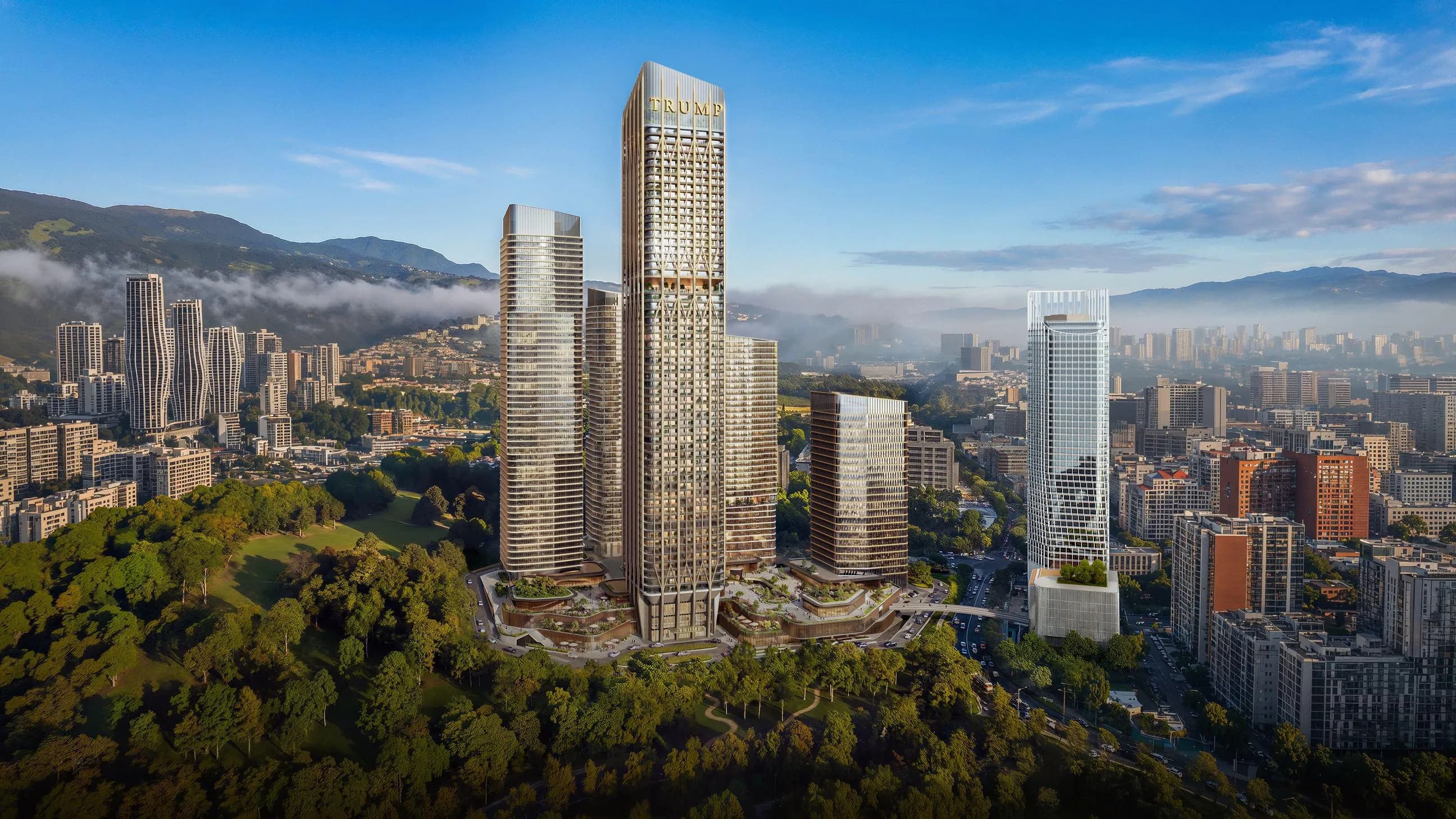 Trump Tower Tbilisi exterior view - Saburtalo, Dubai - by Archi & Invia
