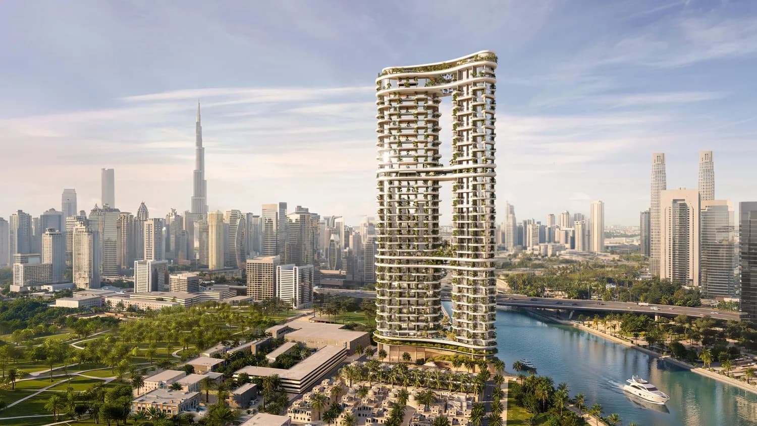 Amali Residences at Business Bay exterior view - Al Wasl, Dubai - by Amali Properties
