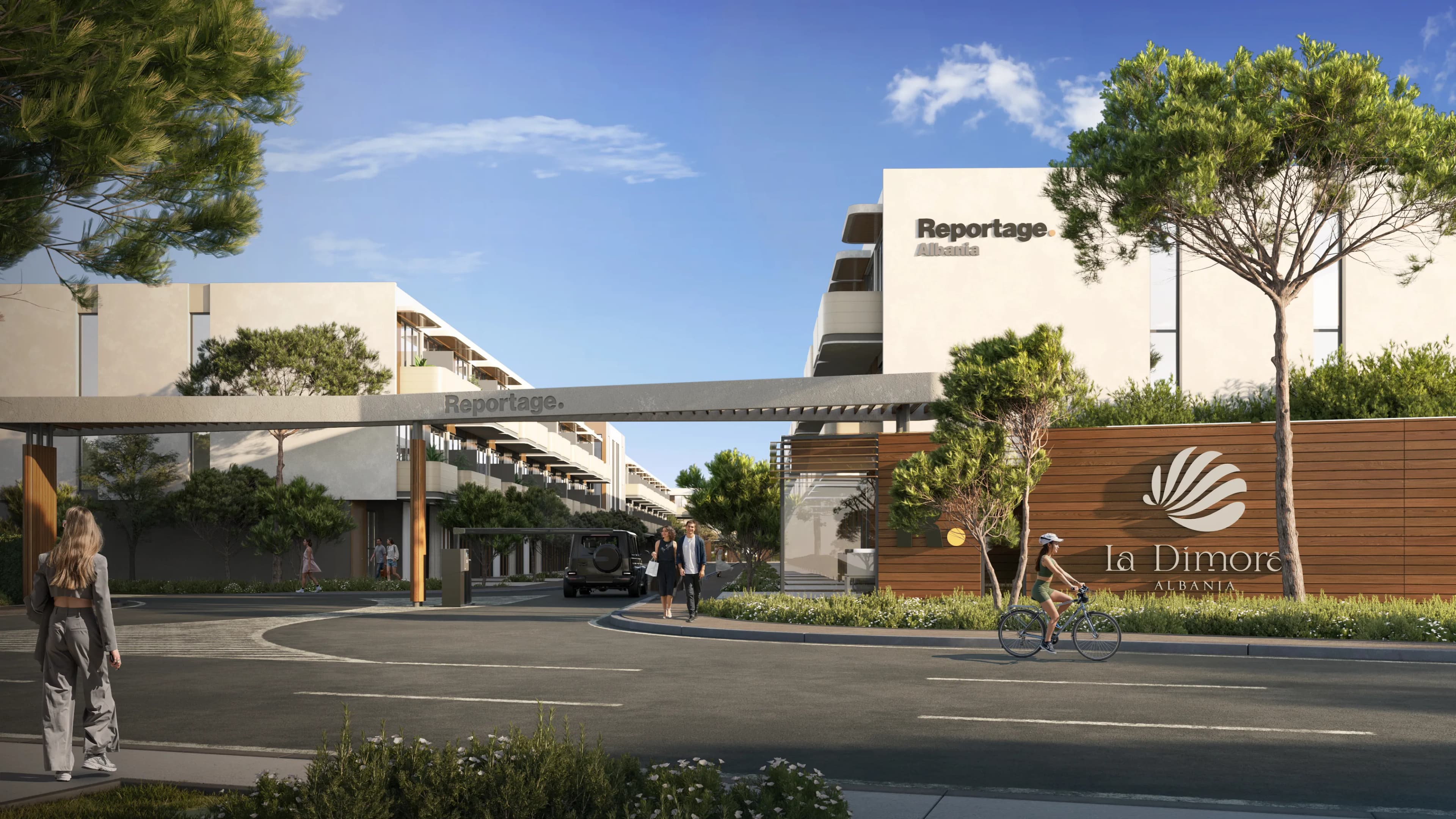 La Dimora exterior view - Durrës County, Dubai - by Reportage Properties