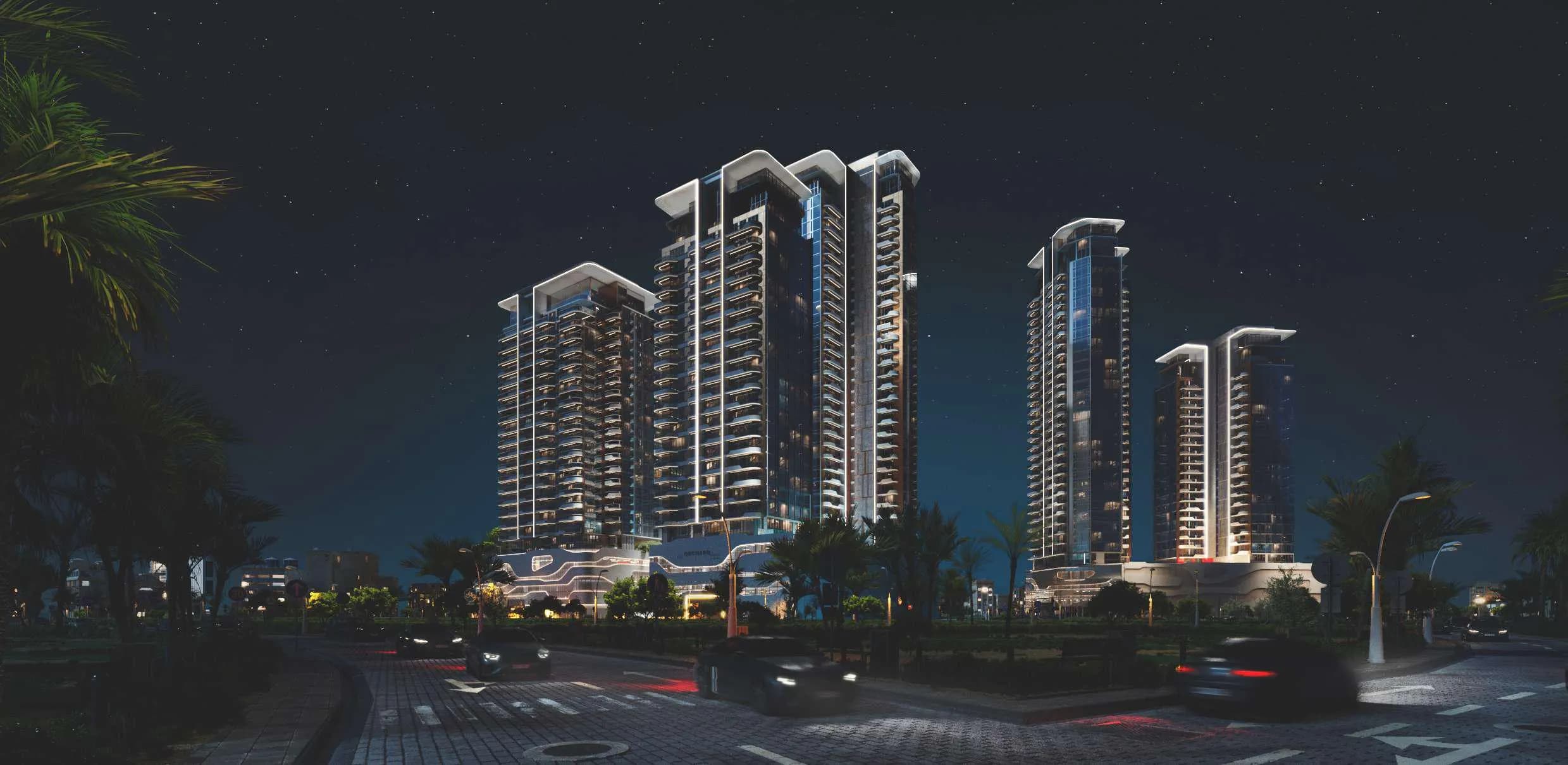 The Orchard Place Tower C exterior view - JVC (Jumeirah Village Circle), Dubai - by Peak Summit Real Estate Development