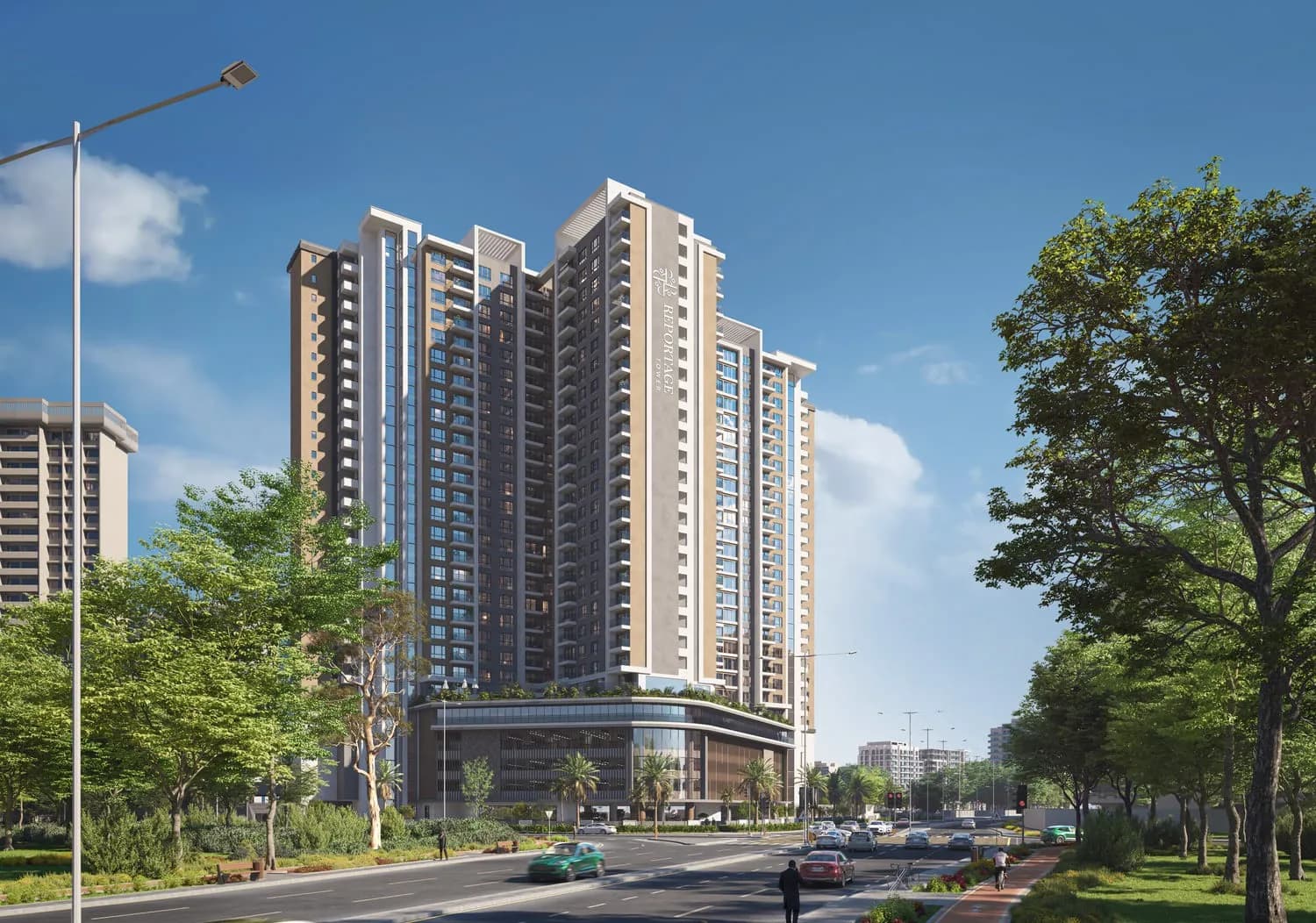 Reportage Tower at Lagos exterior view - Eti Osa, Dubai - by Reportage Properties