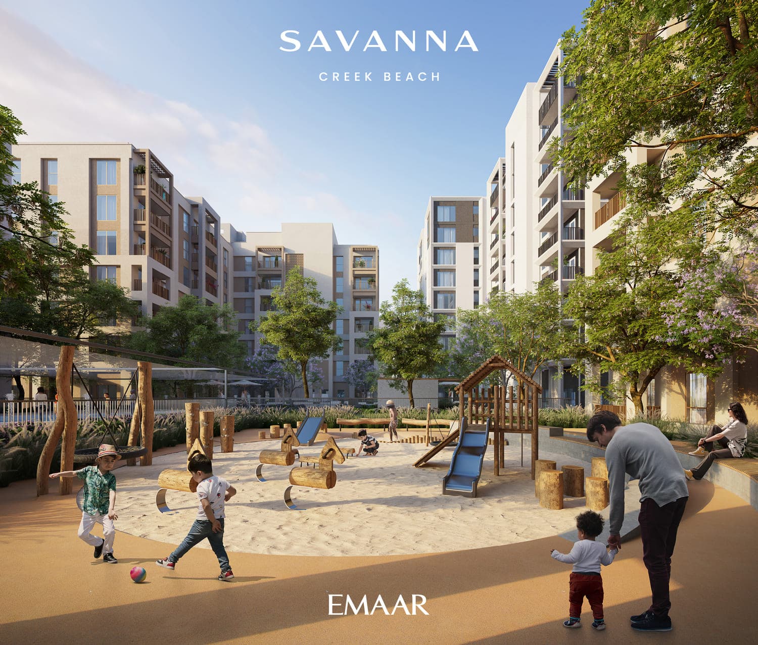 Savanna amenity Outdoor Play Area in Dubai Creek Harbour, Dubai, by Emaar